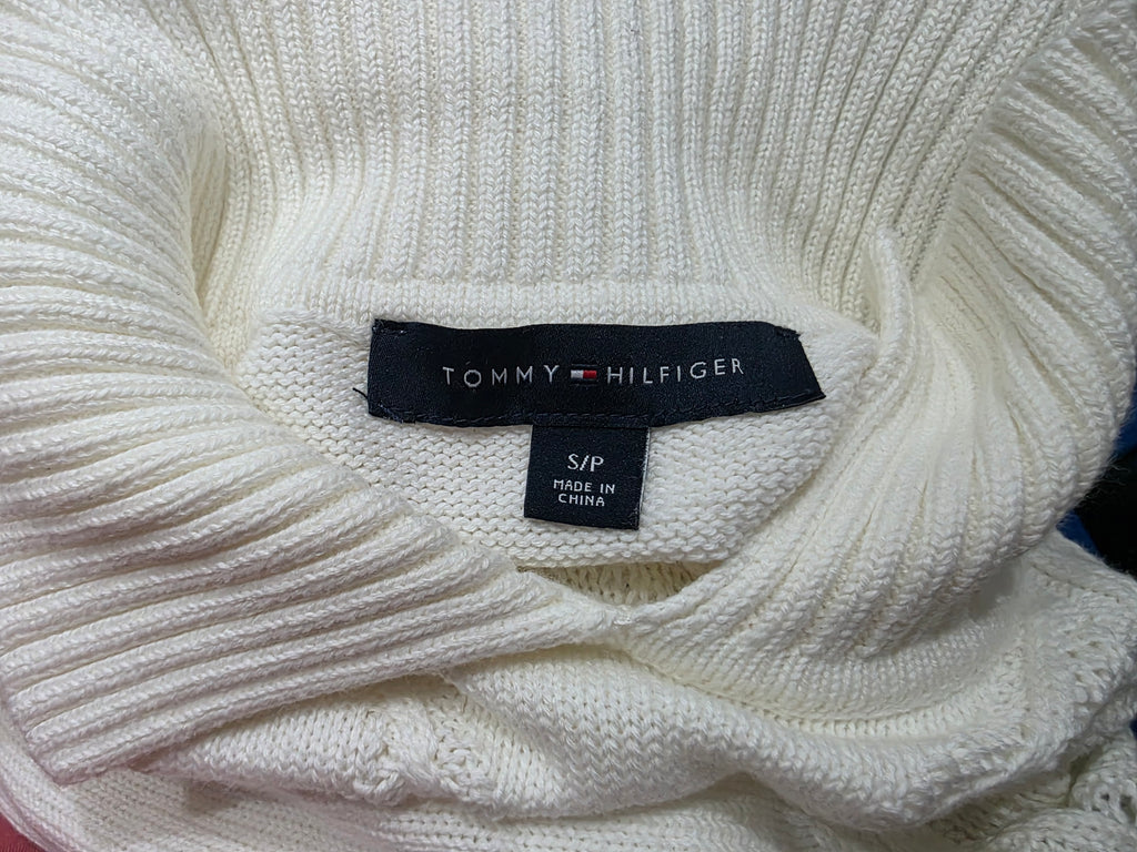 Sueter Tommy Hilfiger De Mujer Talla Chica Color Beige