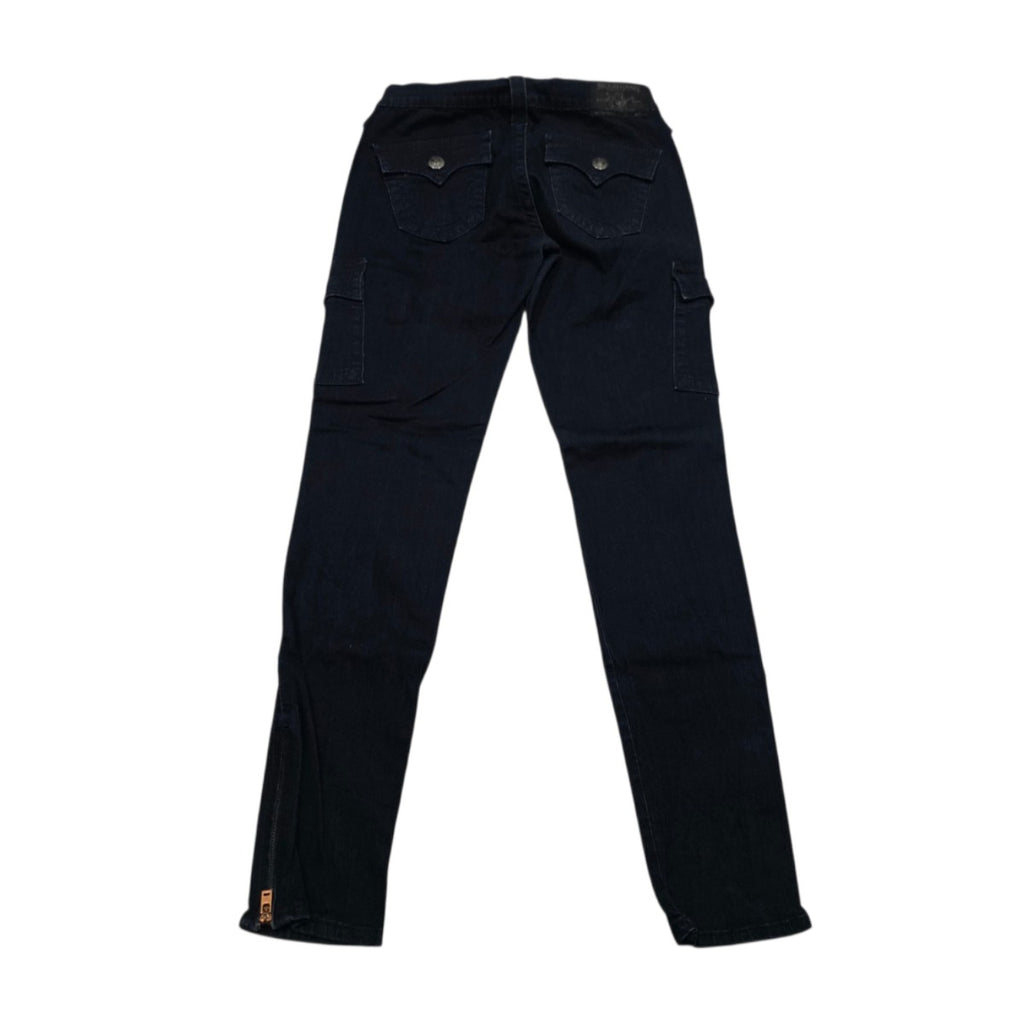 Pantalon Cargo True Religion Mujer Talla27 Azul D Mezclilla