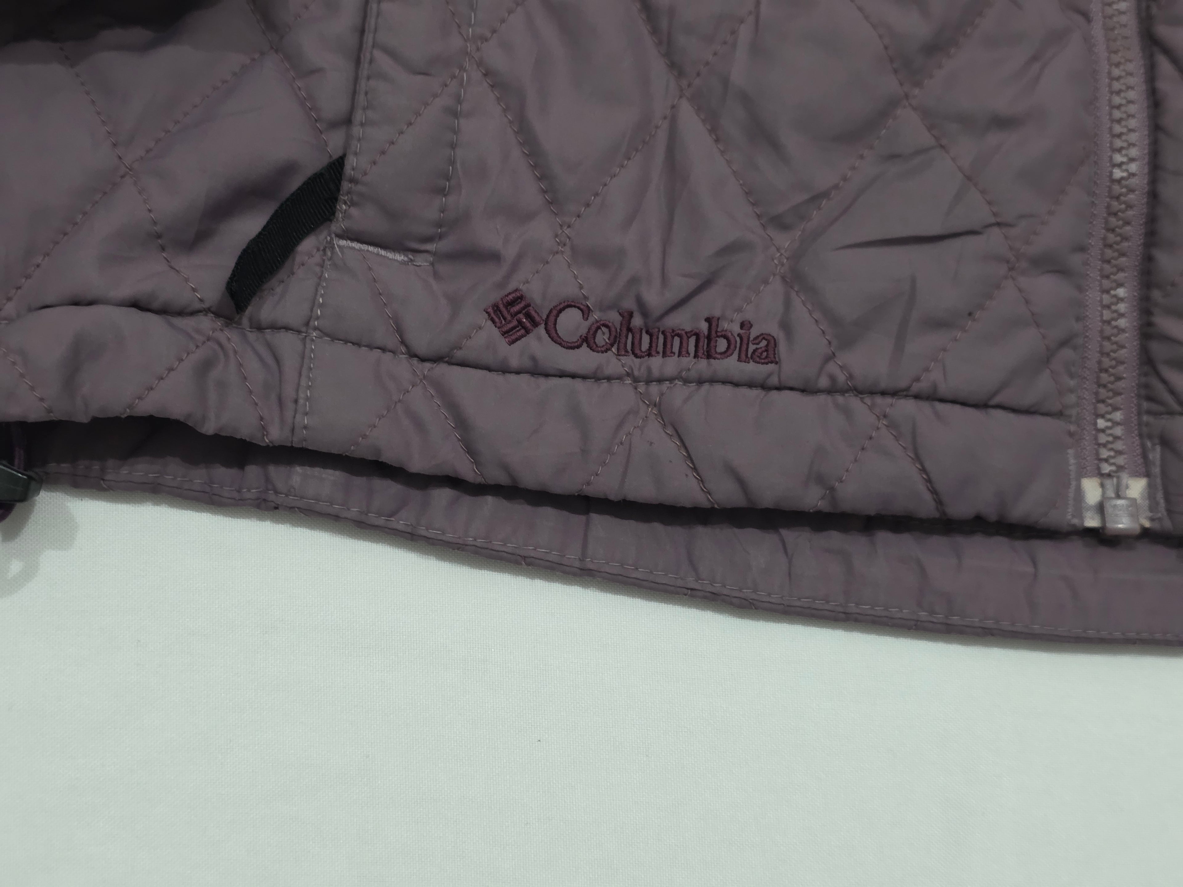 Chamarra Columbia Interchange De Mujer Talla Mediana Morado