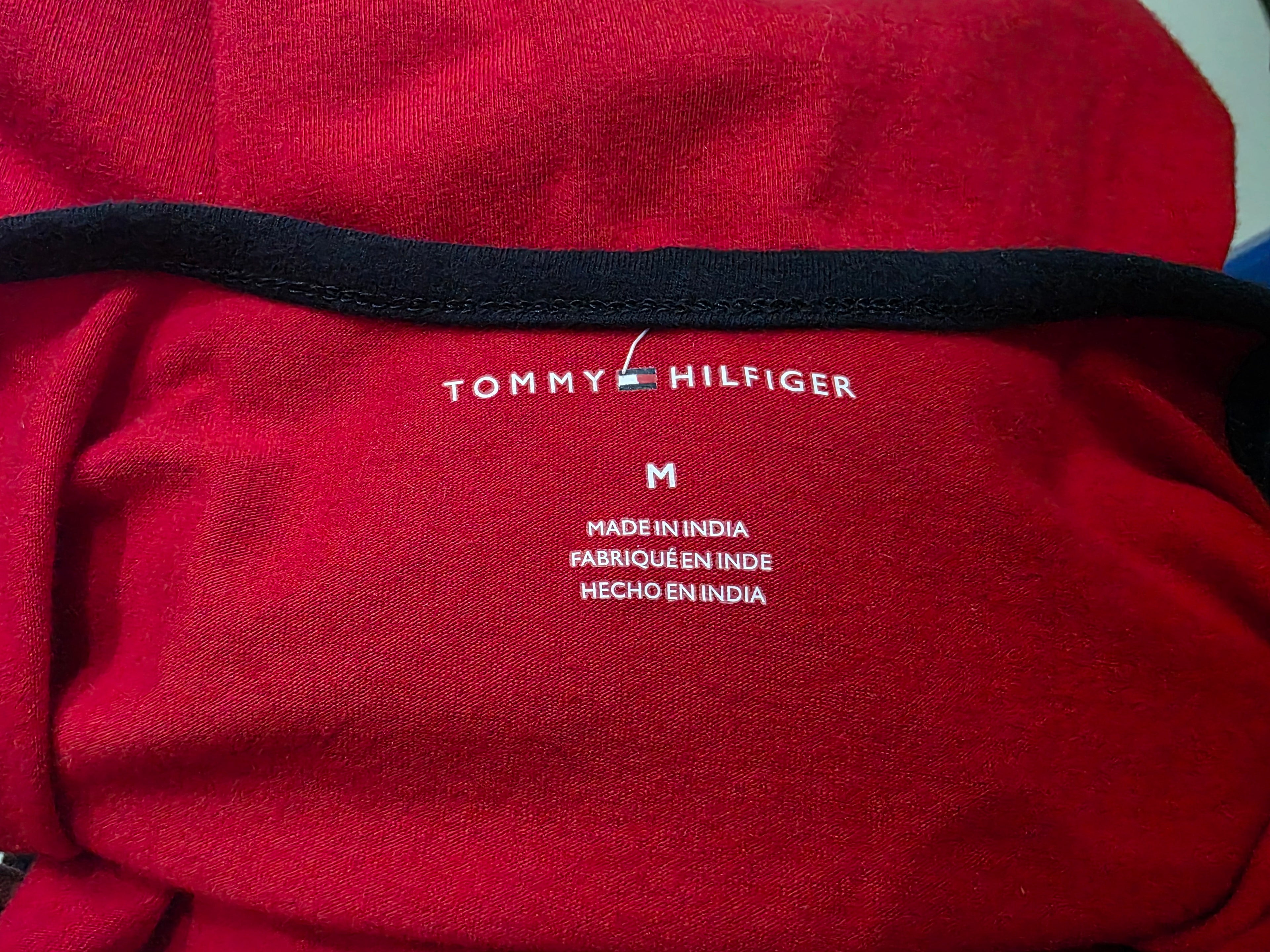 Playera Corta Tommy Hilfiger De Mujer Mediana Roja