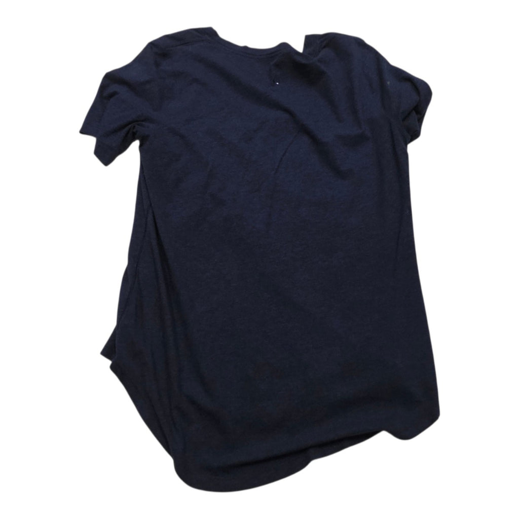 Playera Lululemon De Mujer Talla 8 Azul Acero Manga Corta