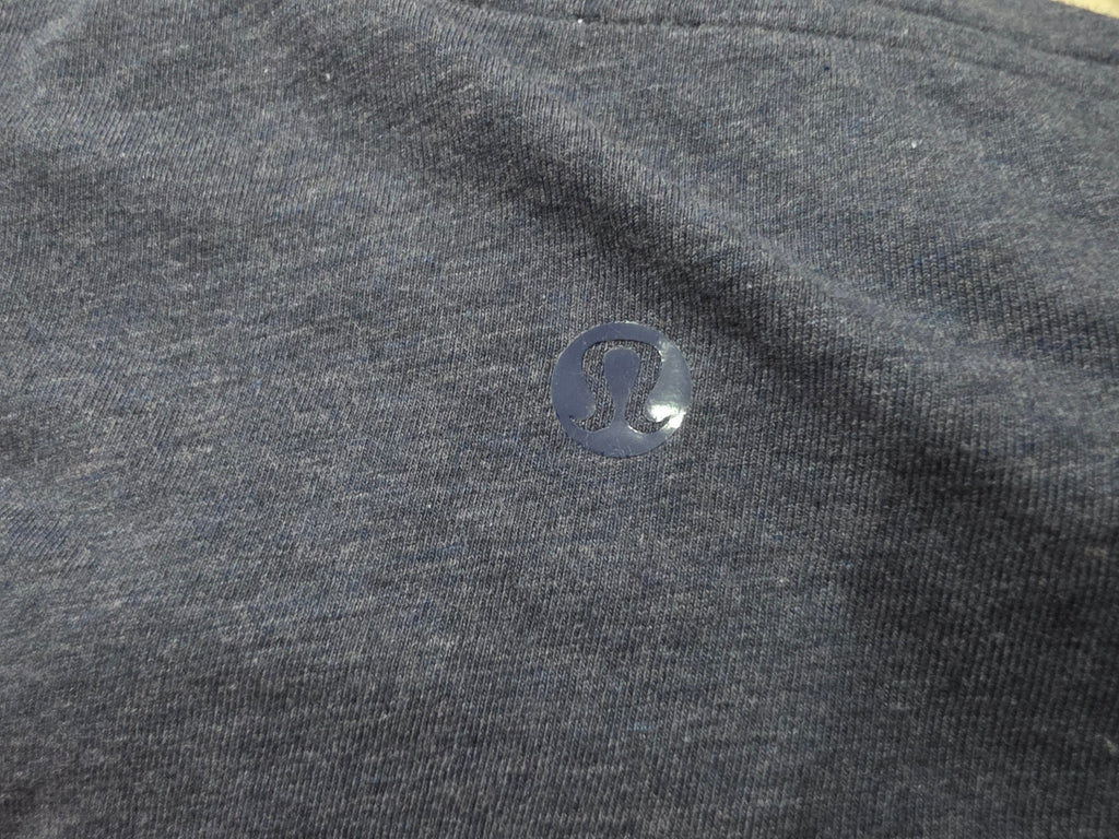 Playera Lululemon De Mujer Talla 8 Azul Acero Manga Corta