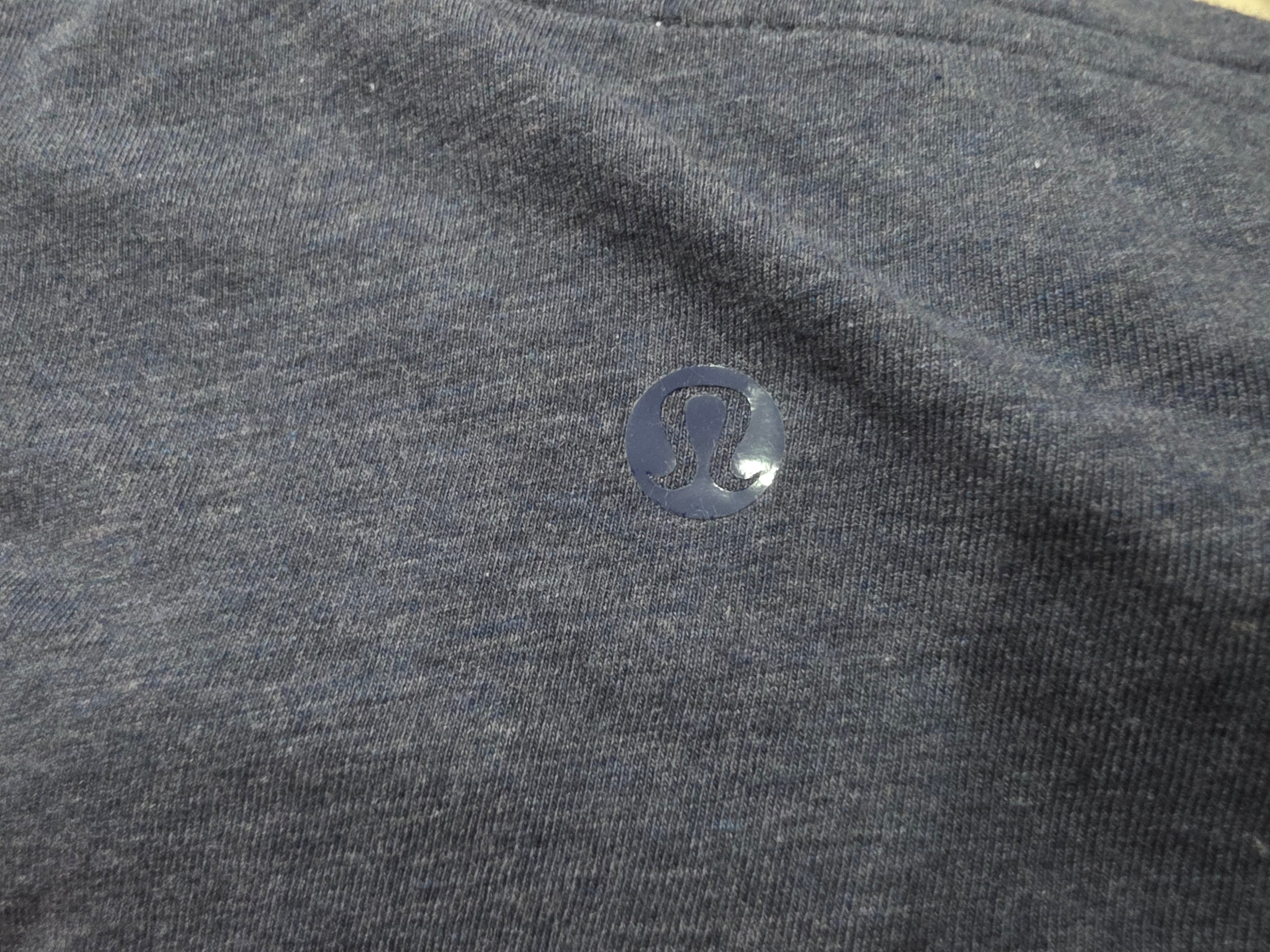 Playera Lululemon De Mujer Talla 8 Azul Acero Manga Corta