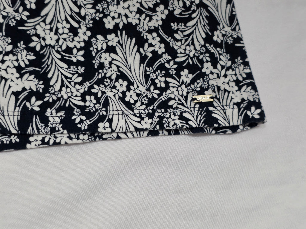 Blusa Tommy Hilfiger Amplia Floreada Mediana Manga Larga