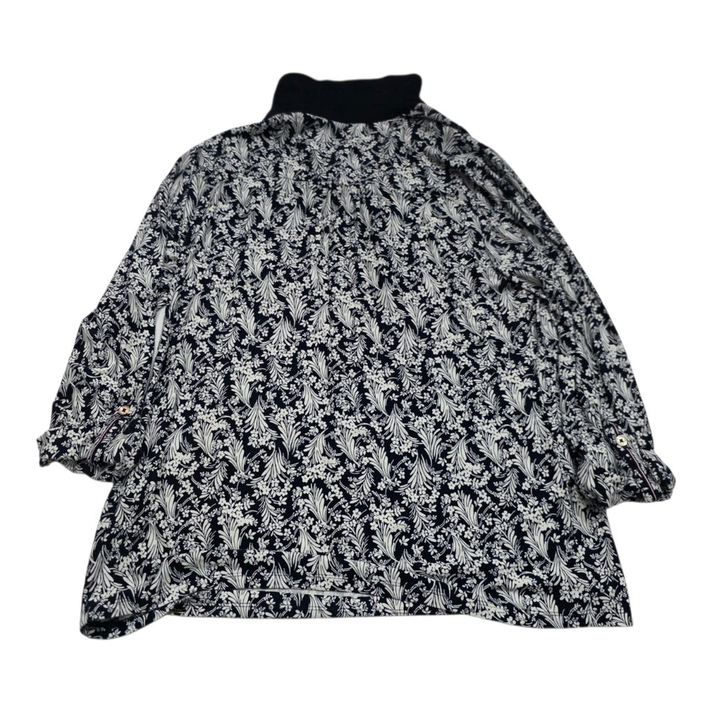 Blusa Tommy Hilfiger Amplia Floreada Mediana Manga Larga