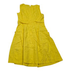 Vestido Ralph Lauren De Mujer Talla 10 Sin Mangas Amarillo