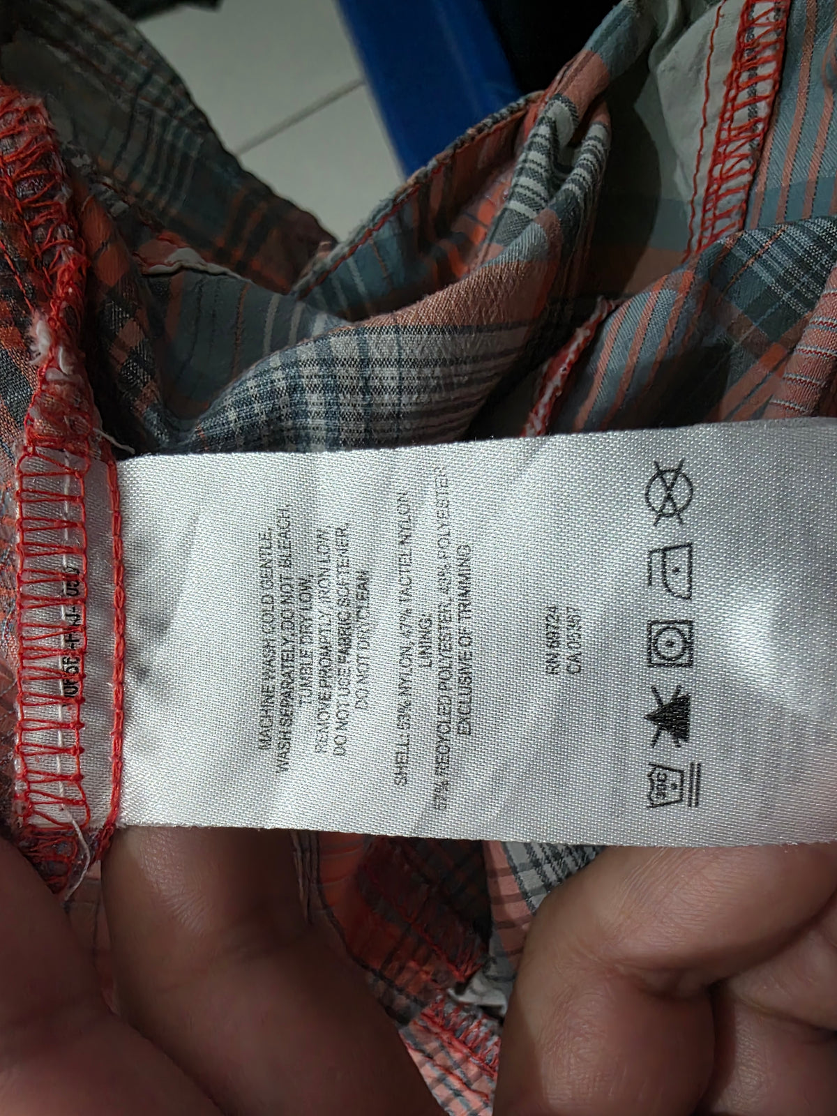 Camisa Columbia Sun Protection De Mujer Mediana Naranja/gris