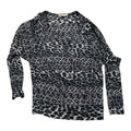 Blusa D Rayon Michael Kors D Mujer Mediana Animal Print Gris