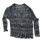 Blusa D Rayon Michael Kors D Mujer Mediana Animal Print Gris