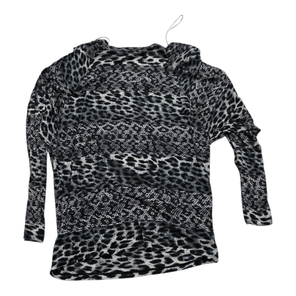 Blusa D Rayon Michael Kors D Mujer Mediana Animal Print Gris