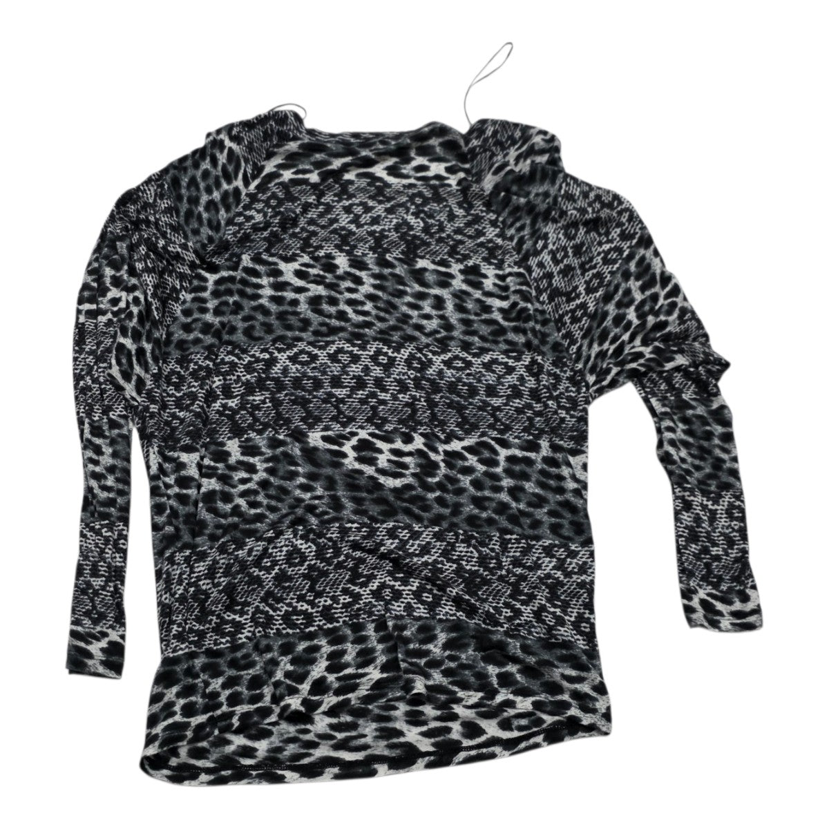 Blusa D Rayon Michael Kors D Mujer Mediana Animal Print Gris