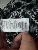 Blusa D Rayon Michael Kors D Mujer Mediana Animal Print Gris