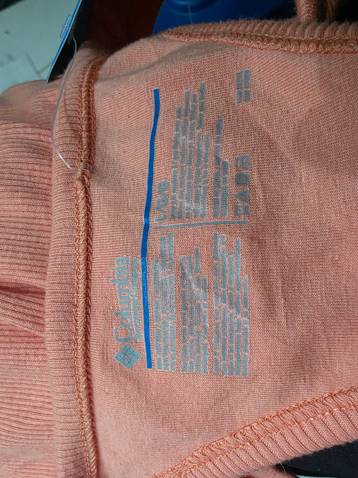 Playera Columbia Sin Mangas Grande L Color Rosa