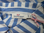 Camisa Vineyard Vines Talla 12 Azul/blanco De Lineas