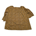 Blusa Michael Kors De Mujer Mediana Floreada Color Amarillo