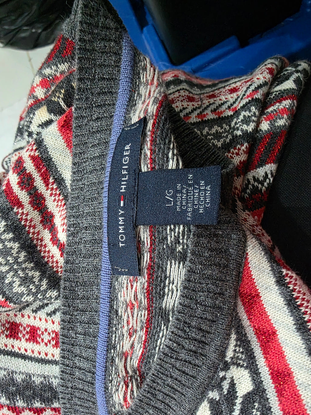 Vestido Tejido Tommy Hilfiger De Mujer Grande L