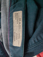 Pantalon Diesel De Mujer Talla 32 Color Azul Petroleo