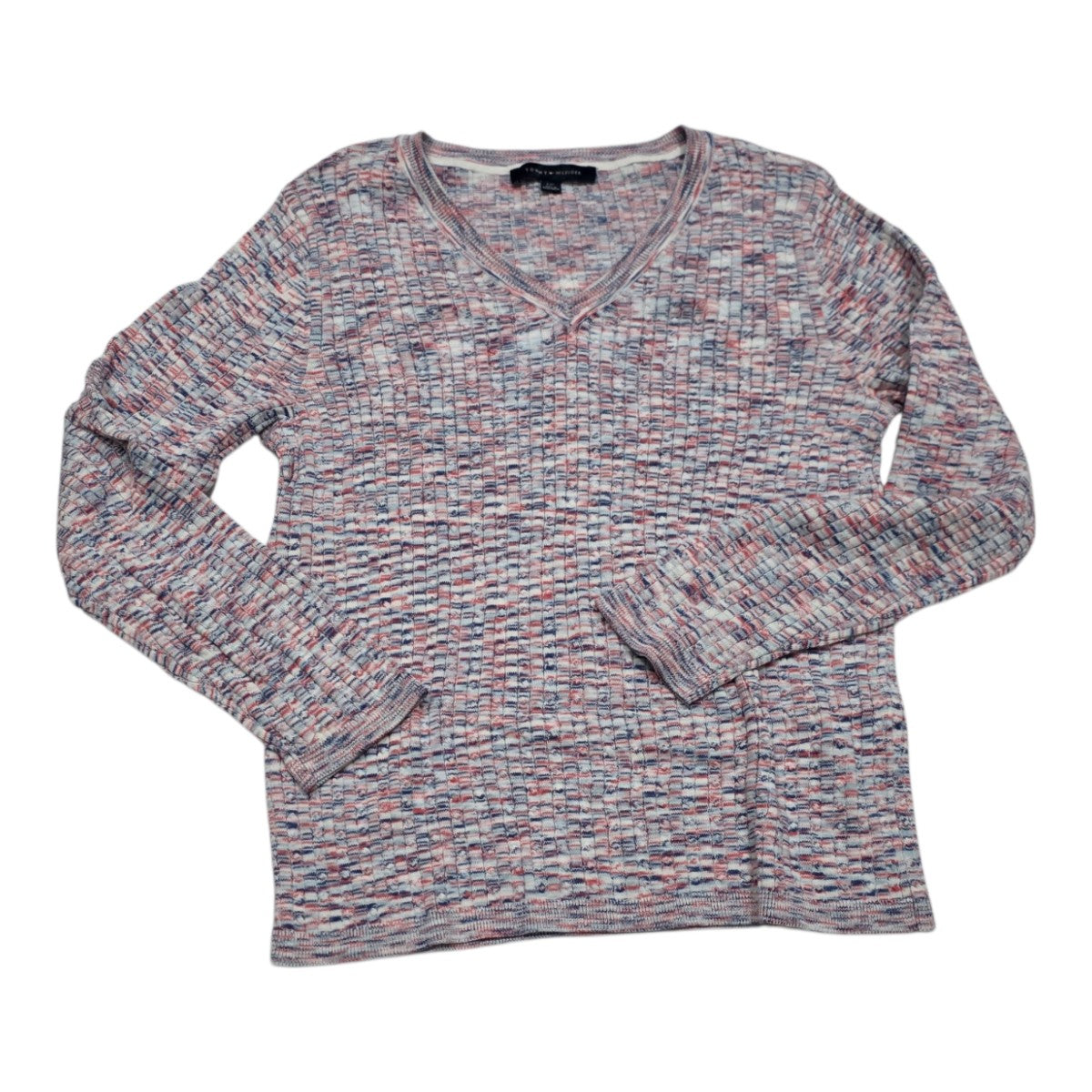 Sueter Tommy Hilfiger Multicolor D Mujer Grande Manga Larga