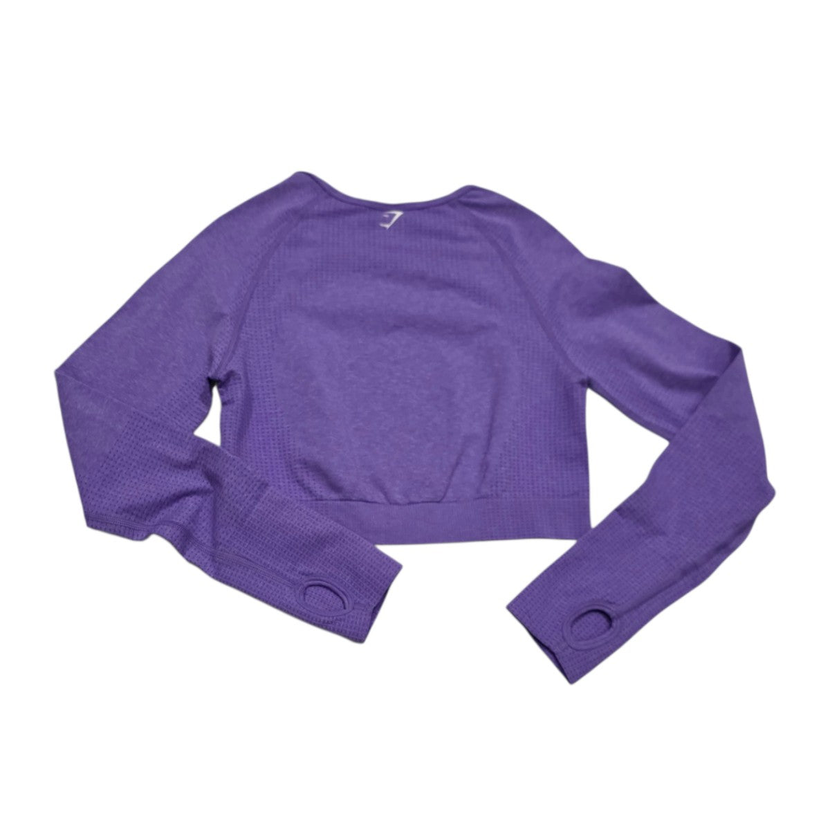 Playera Gymshark Crop Top De Mujer Grande Color Morada