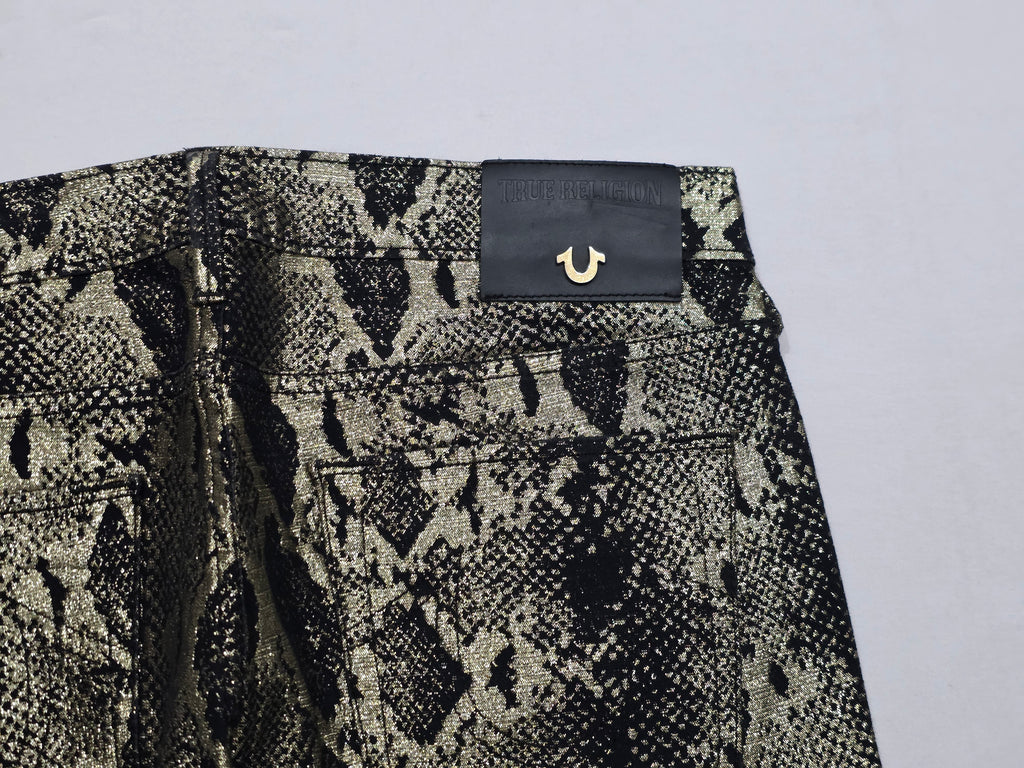 Pantalon True Religion Animal Print Talla 30 De Mujer