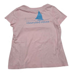 Playera Vineyard Vines Mamga Corta Rosa Claro Talla Grande