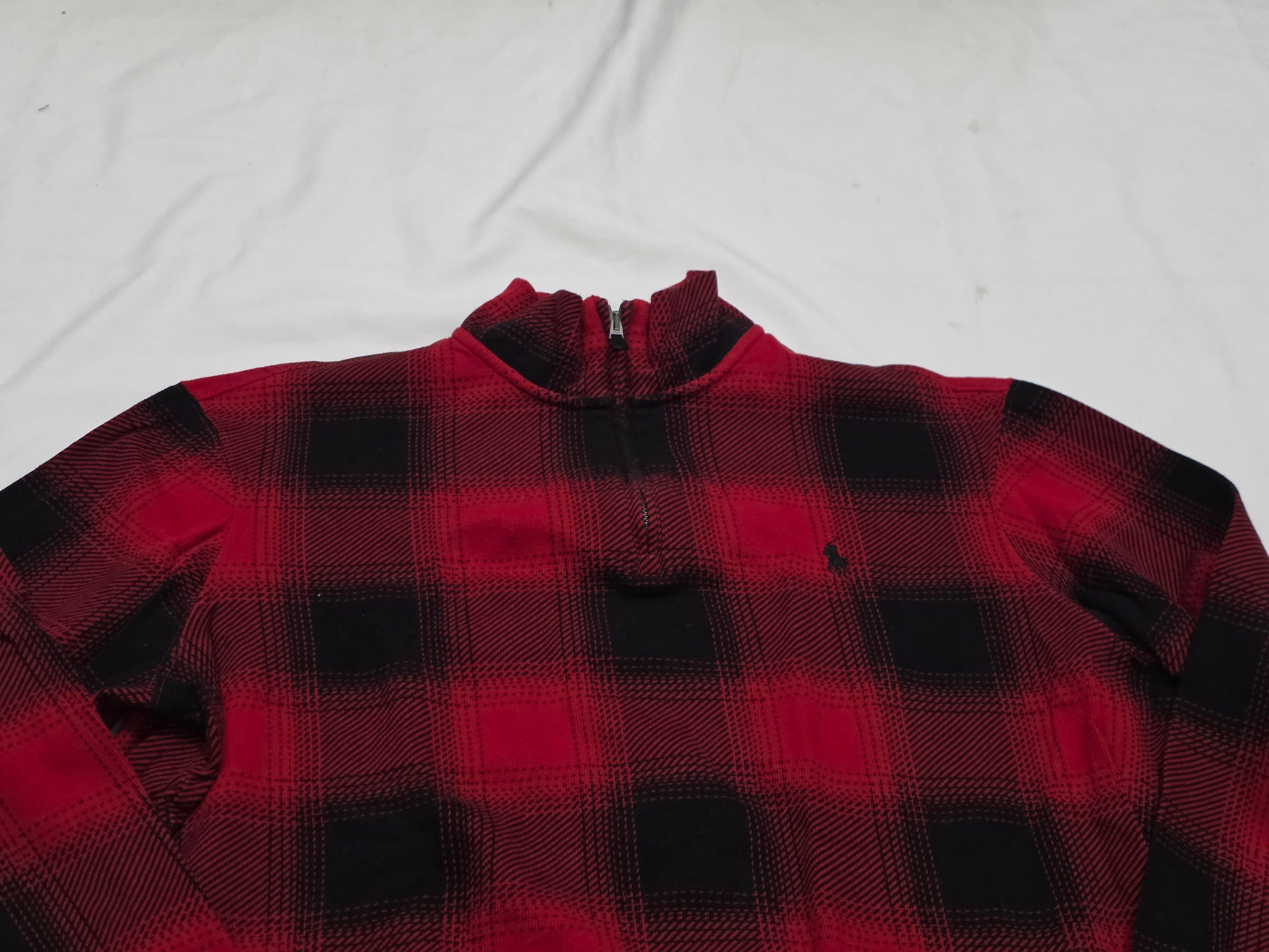 Sudadera Polo Ralph Lauren De Mujer Talla Grande Rojo/negro