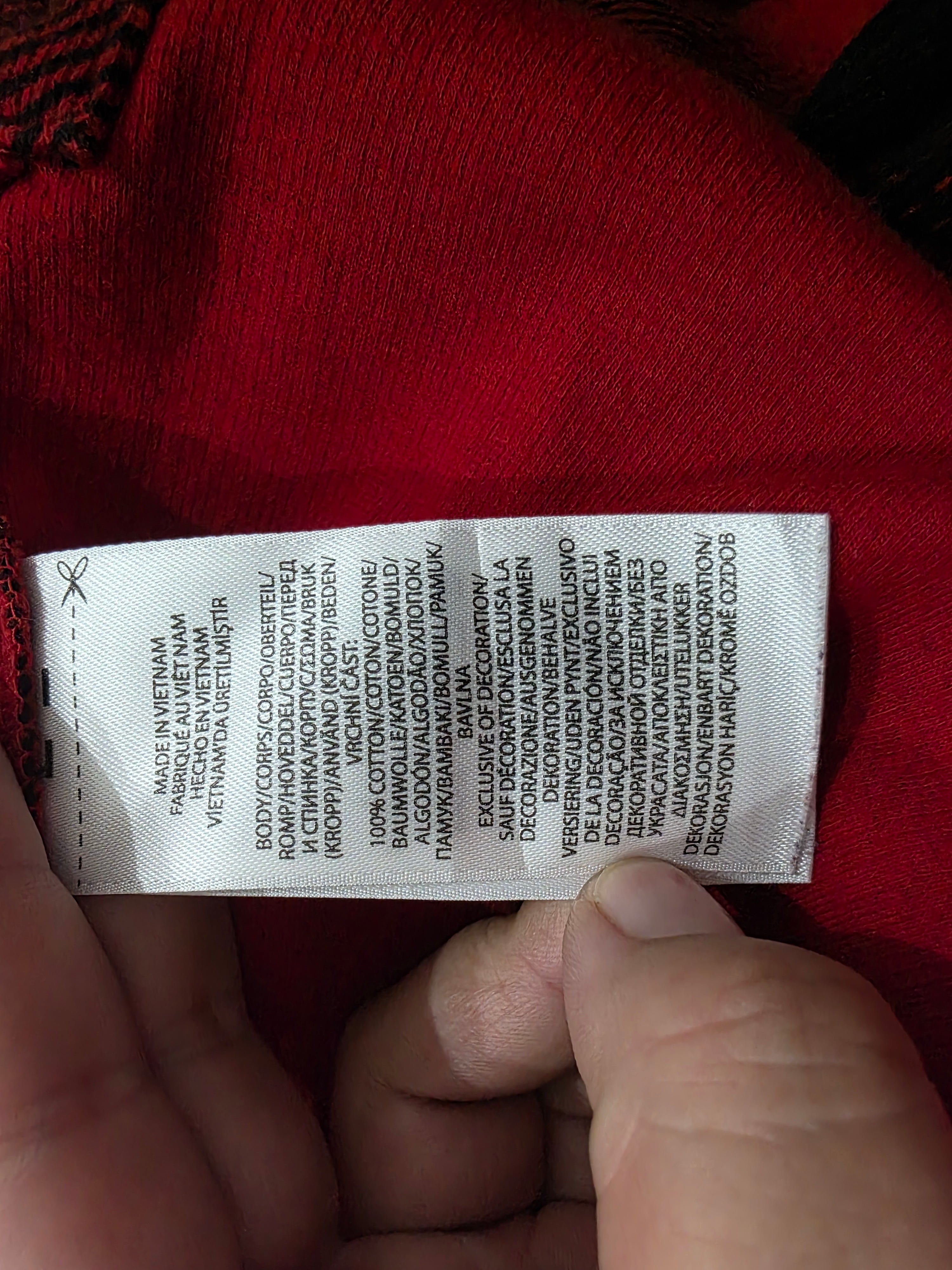 Sudadera Polo Ralph Lauren De Mujer Talla Grande Rojo/negro