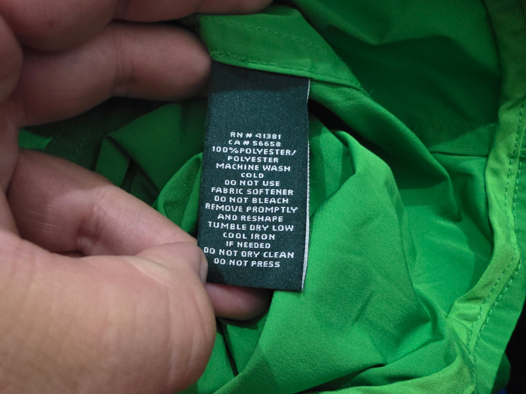 Gabardina Corta Ralph Lauren De Mujer Talla Grande Verde