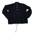 Sueter Ralph Lauren De Botones Azul Navy De Mujer Grande