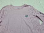 Playera Vineyardvines D Mujer Xgrande Rosa Claro Manga Larga