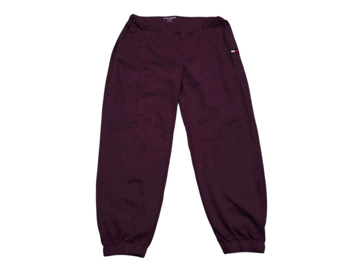 Pants Tommy Hilfiger De Mujer Talla Extra Grande Color Vino