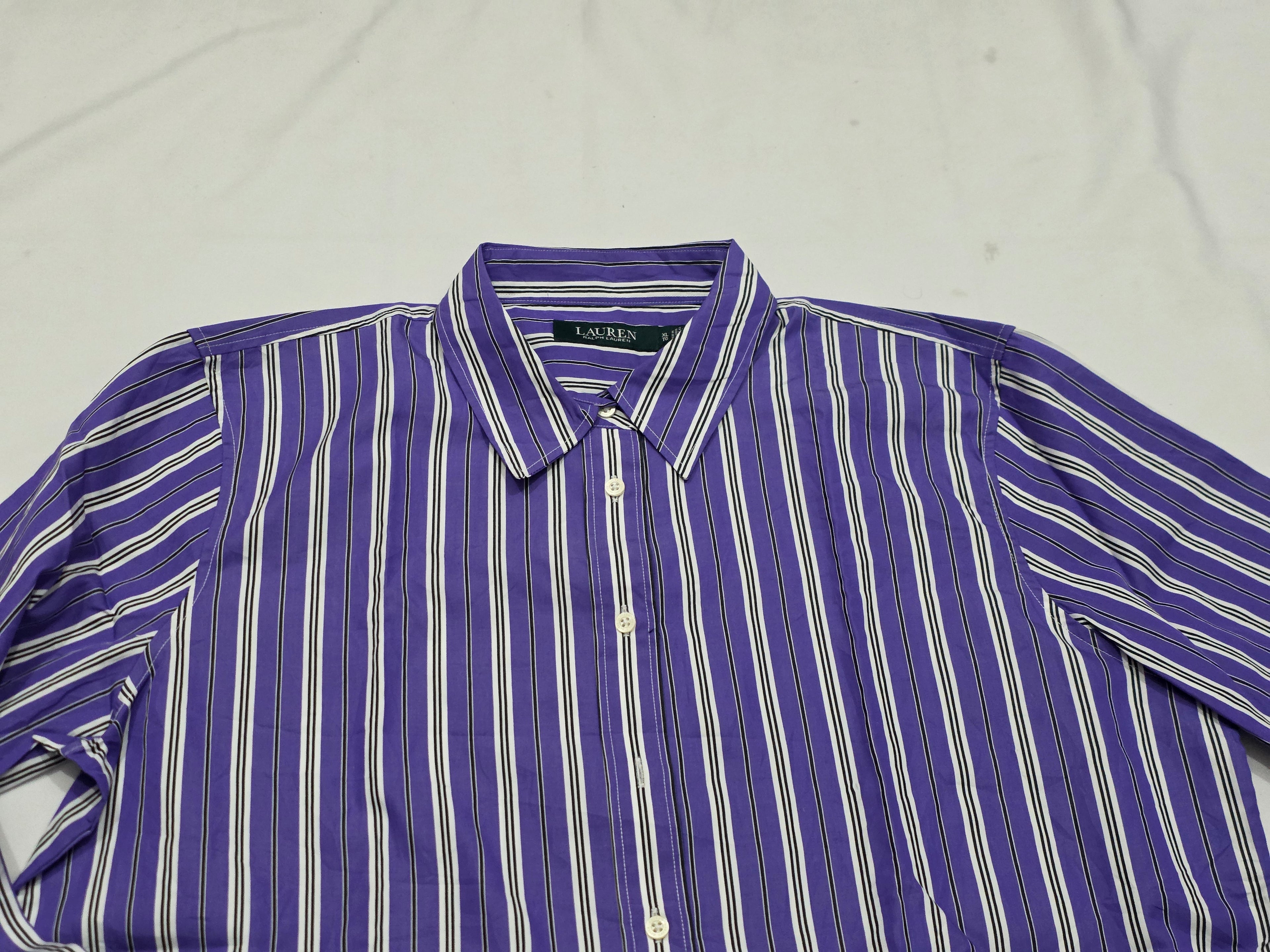 Camisa Ralph Lauren De Mujer Extra Grande Morada