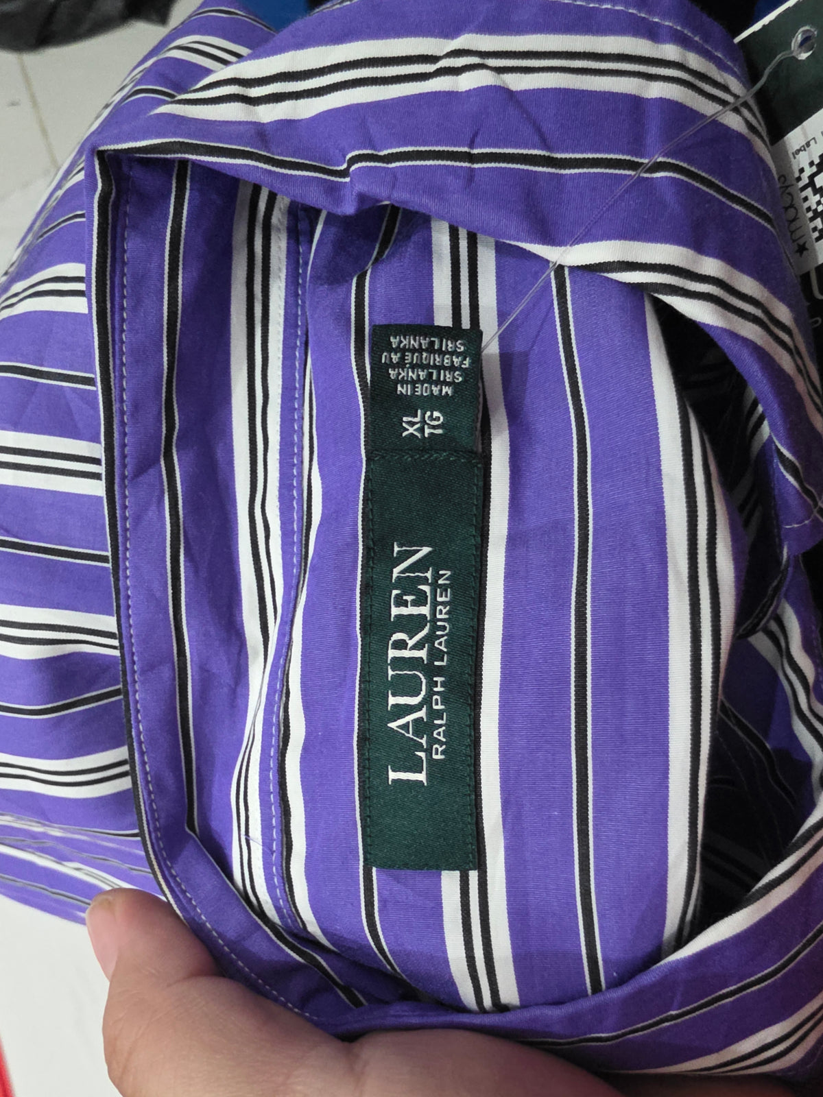 Camisa Ralph Lauren De Mujer Extra Grande Morada