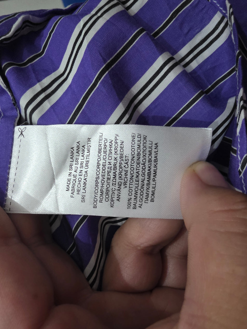 Camisa Ralph Lauren De Mujer Extra Grande Morada