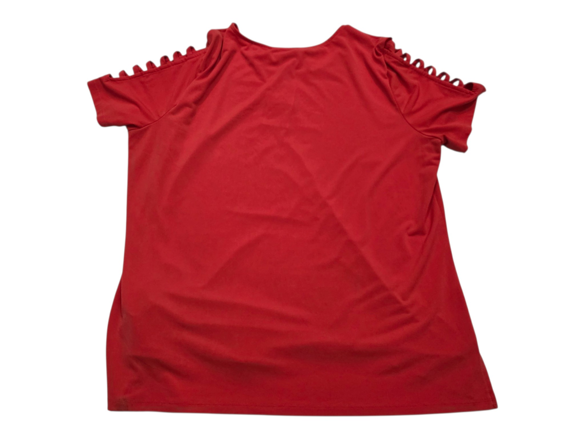 Blusa Michael Kors De Mujer Xgrande Coral Hombro Escotado