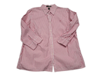 Camisa Ralph Lauren Talla 1x De Mujer Manga 3/4 Rosa Lineas