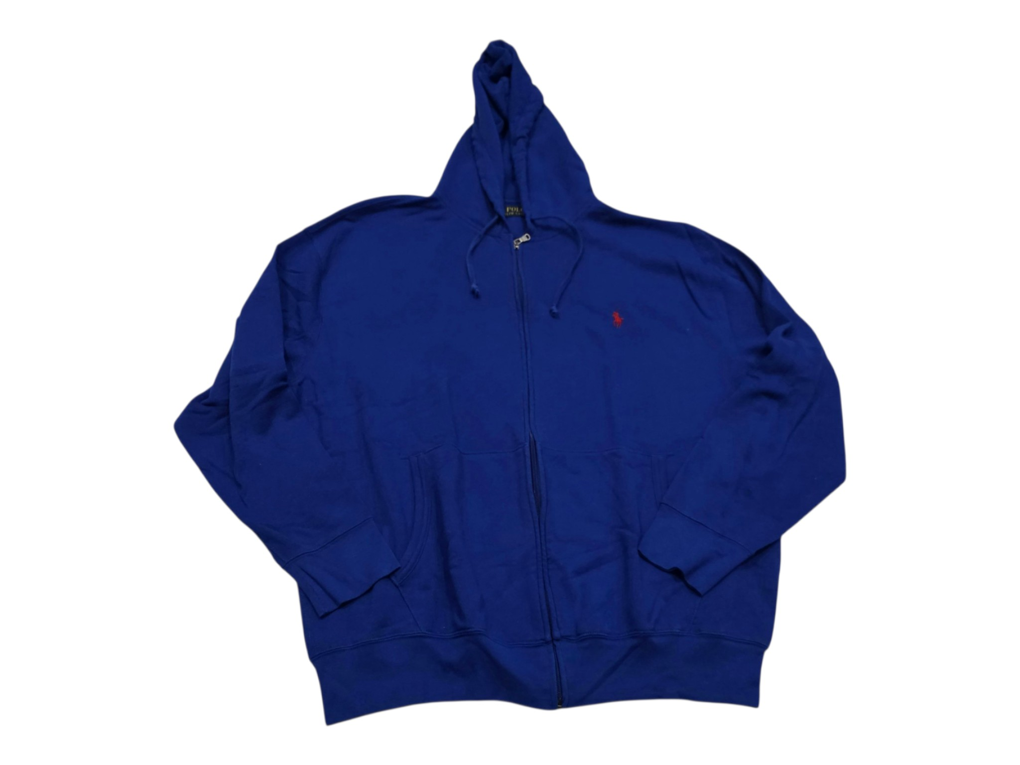 Sudadera Ralph Lauren De Mujer Talla 2xb Azul Poni Rojo