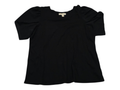 Blusa Michael Kors D Mujer Talla 2x Color Negro Manga Amplia
