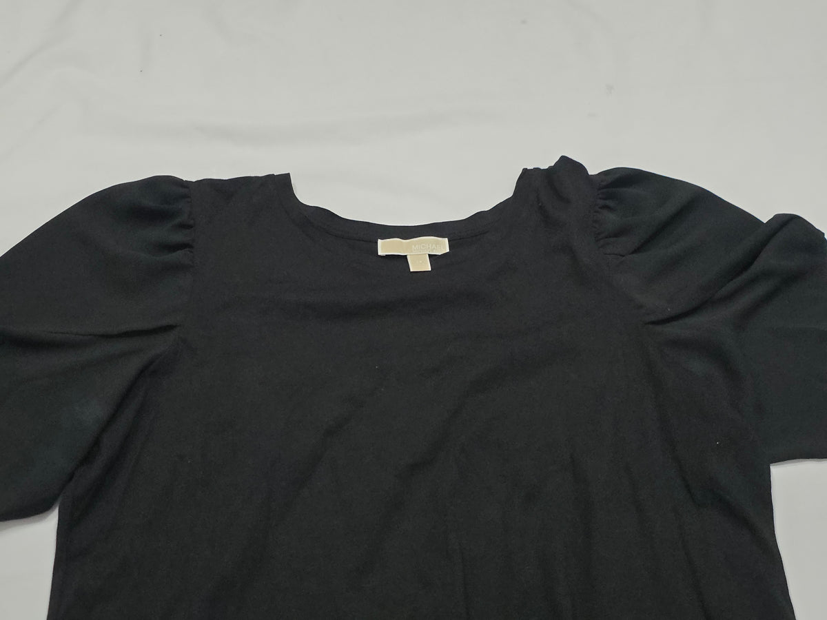 Blusa Michael Kors D Mujer Talla 2x Color Negro Manga Amplia