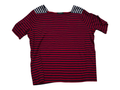 Blusa Ralph Lauren De Mujer Talla 3x Rojo Azul Rayada