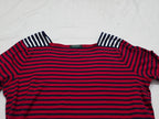 Blusa Ralph Lauren De Mujer Talla 3x Rojo Azul Rayada