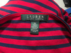 Blusa Ralph Lauren De Mujer Talla 3x Rojo Azul Rayada