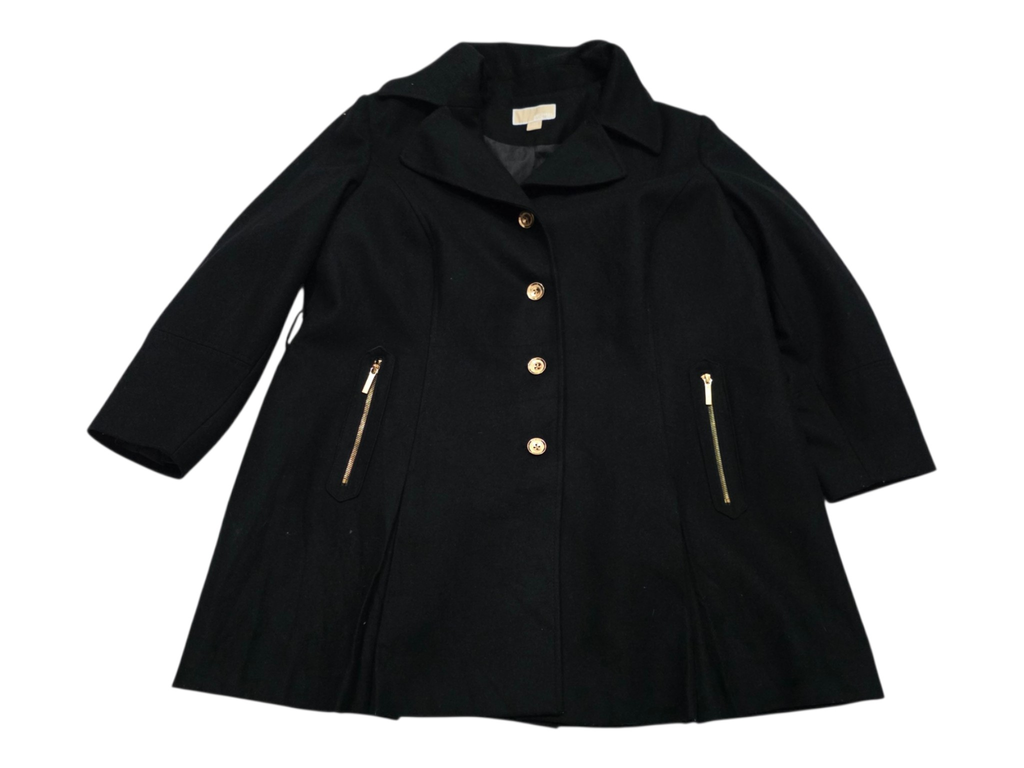 Abrigo Michael Kors Color Negro De Mujer Talla 24w
