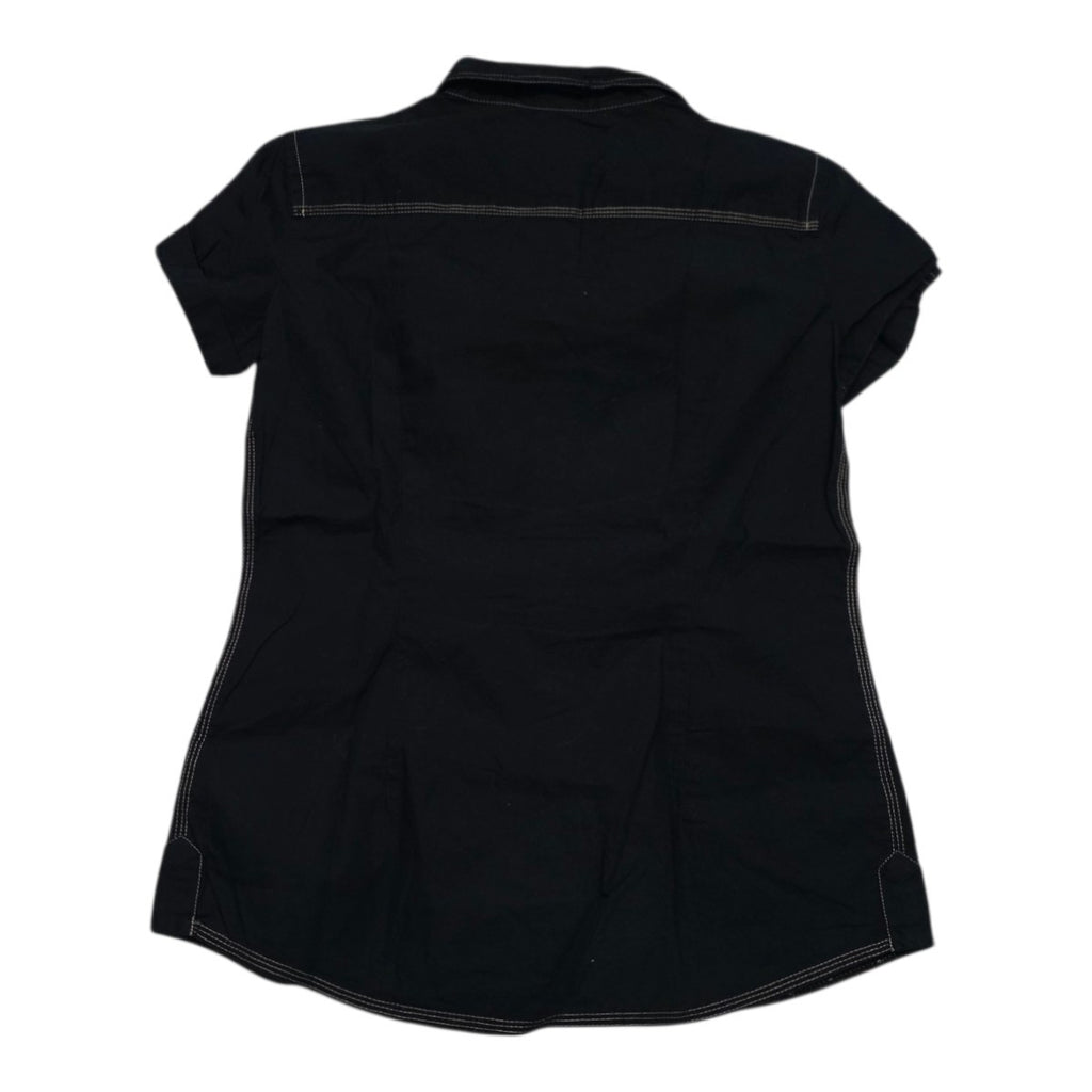 Camisa Tommy Hilfiger De Mujer Manga Corta Extra Chica Azu