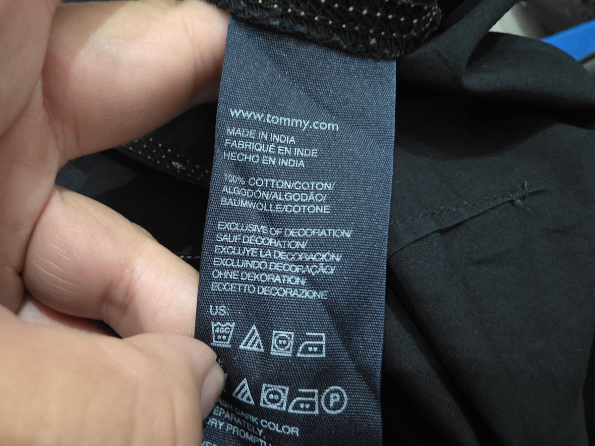 Camisa Tommy Hilfiger De Mujer Manga Corta Extra Chica Azu