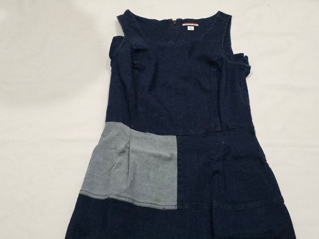 Vestido De Mezclilla Tommy Hilfiger De Mujer Talla 2 Azu