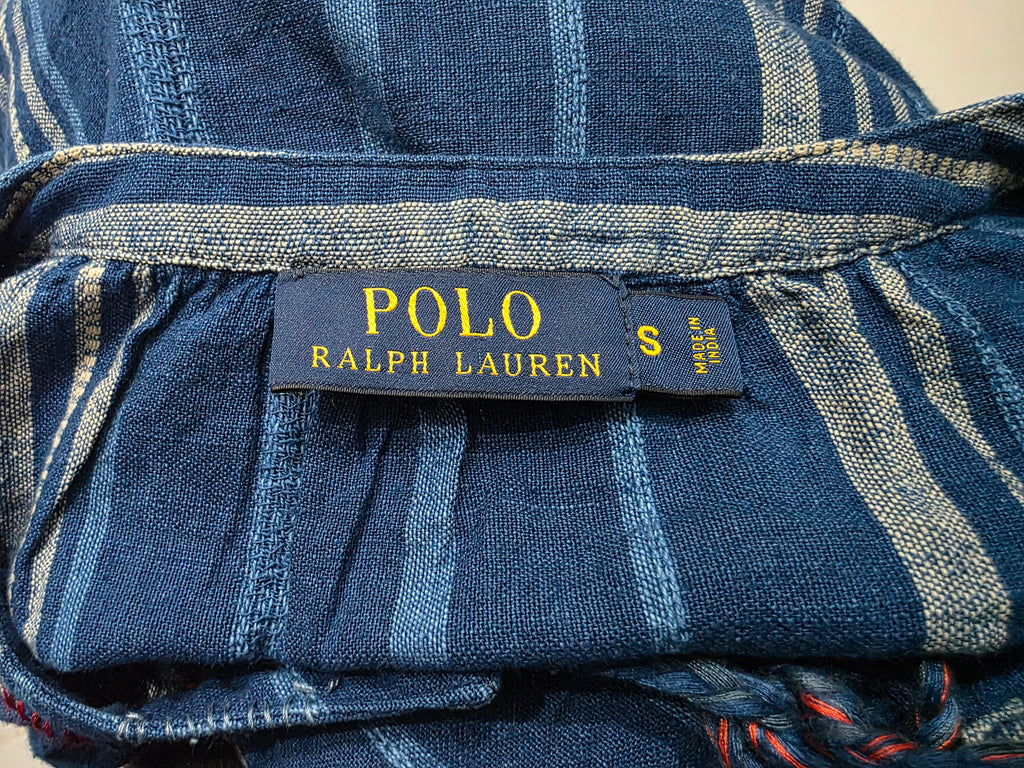 Blusa Polo Ralph Lauren Azul Talla Chica Fresca