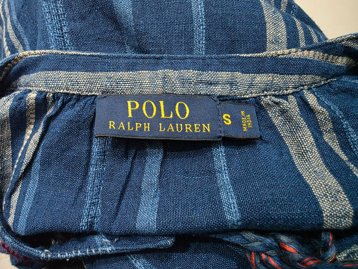 Blusa Polo Ralph Lauren Azul Talla Chica Fresca