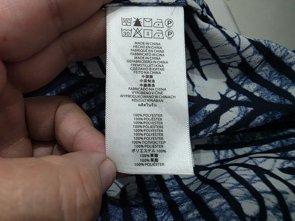 Blusa Michael Kors Azul Sin Mangas Chica De Muje