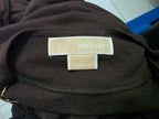 Blusa Michael Kors Cafe Con Cadenas Talla Chica Manga Larga